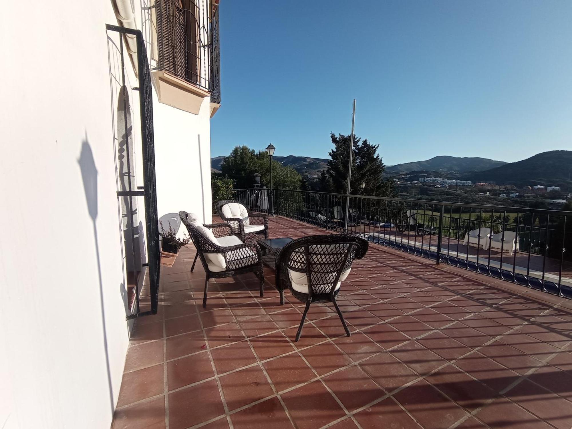 Apartamento En Villa Con Piscina Málaga Exteriör bild