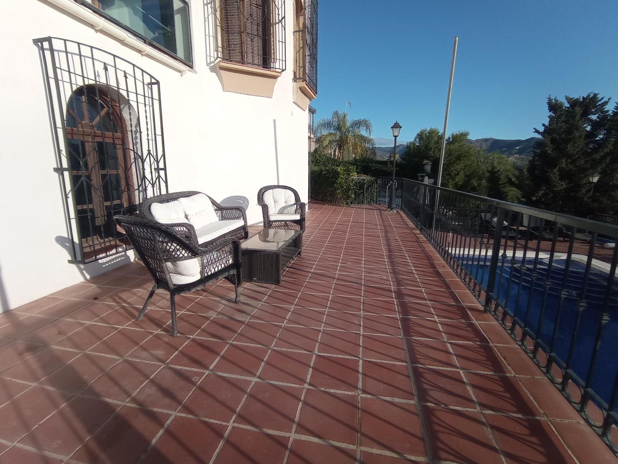 Apartamento En Villa Con Piscina Málaga Exteriör bild