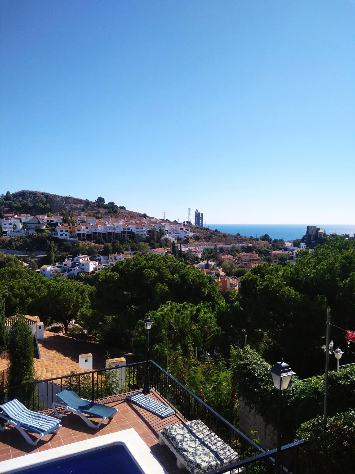 Apartamento En Villa Con Piscina Málaga Exteriör bild