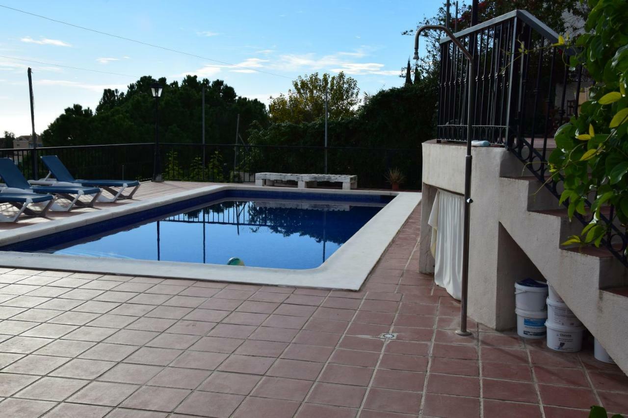 Apartamento En Villa Con Piscina Málaga Exteriör bild