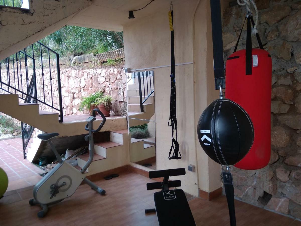 Apartamento En Villa Con Piscina Málaga Exteriör bild